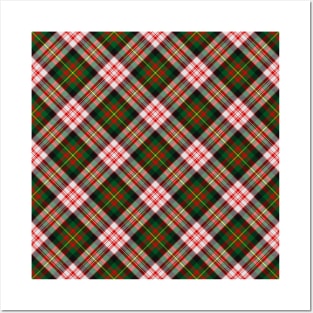 Clan Carnegie Dress Tartan Rotated Posters and Art